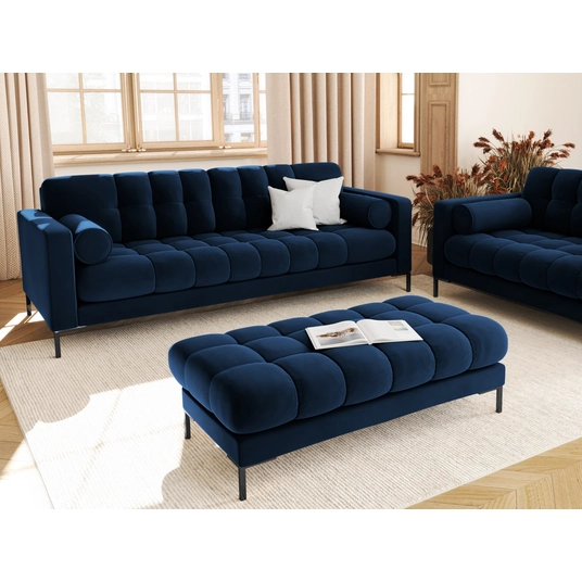 Velvet Sofa, "Bali", 3 Seats, 177x96x75 Made in Europe