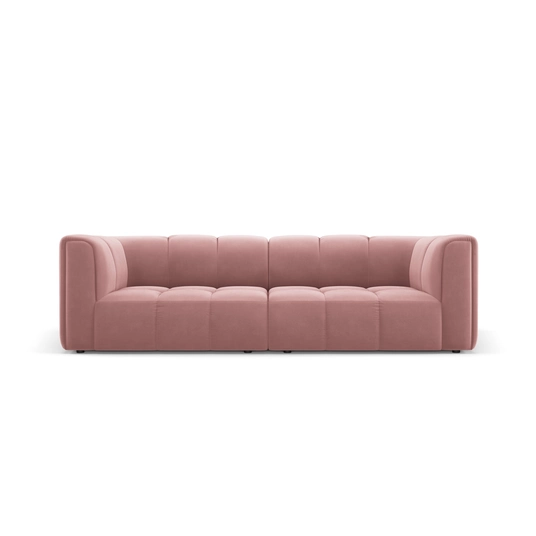 Velvet Modular Sofa, "Moritz", 3 Seats, 226x96x70 Made in Europe