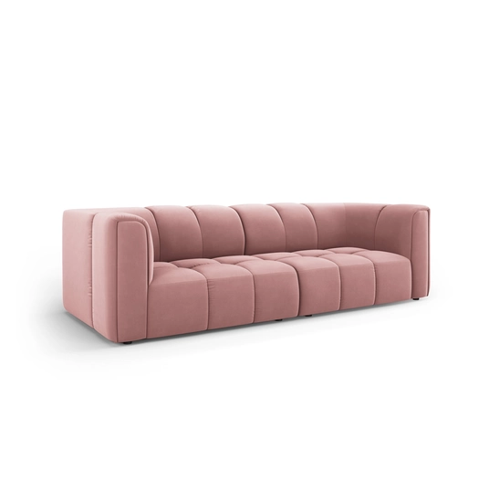 Velvet Modular Sofa, "Moritz", 3 Seats, 226x96x70 Made in Europe