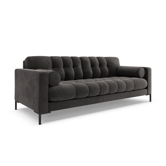 Velvet Sofa, "Bali", 3 Seats, 177x96x75 Made in Europe