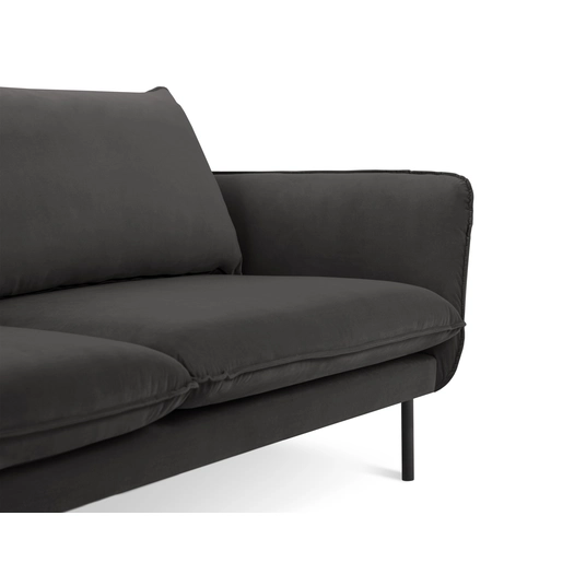 Velvet Sofa, "Vienna", 3 Seats, 200x92x95 Made in Europe