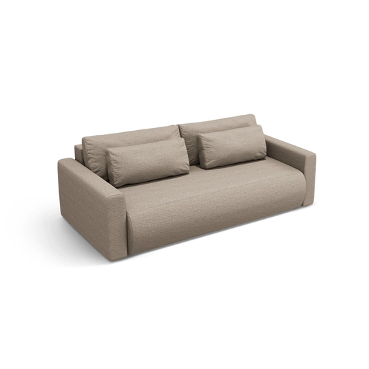 Sofa With Bed Function And Box, "Belfast", 3 Seats, 238x105x84 Made in Europe