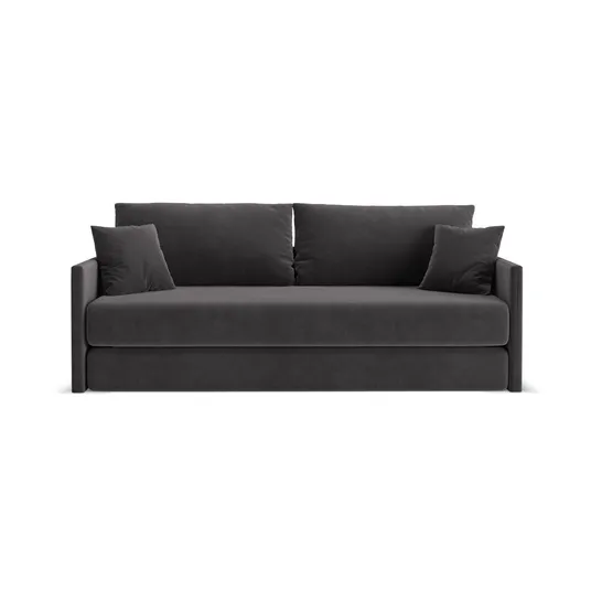 Velvet Sofa With Bed Function, "Shannon", 3 Seats, 209x94x87 Made in Europe