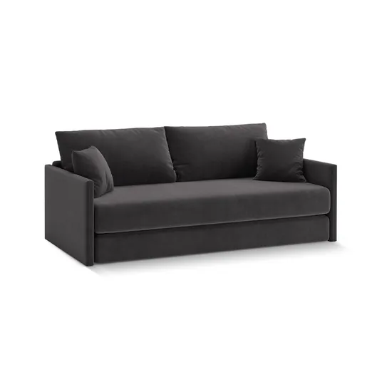 Velvet Sofa With Bed Function, "Shannon", 3 Seats, 209x94x87 Made in Europe