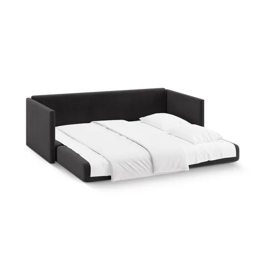 Velvet Sofa With Bed Function, "Shannon", 3 Seats, 209x94x87 Made in Europe