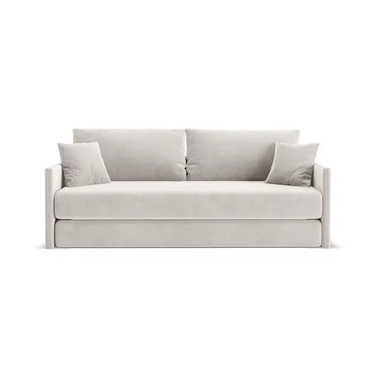 Velvet Sofa With Bed Function, "Shannon", 3 Seats, 209x94x87 Made in Europe