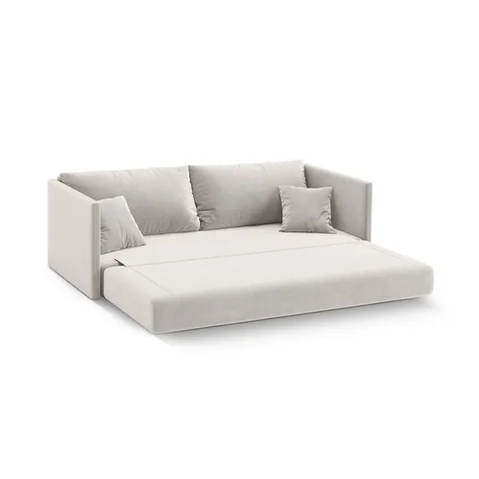 Velvet Sofa With Bed Function, "Shannon", 3 Seats, 209x94x87 Made in Europe