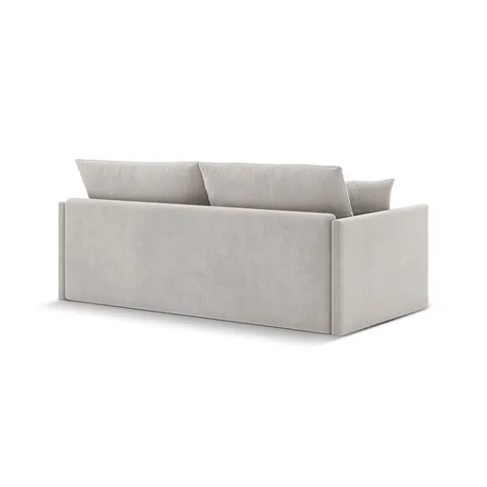Velvet Sofa With Bed Function, "Shannon", 3 Seats, 209x94x87 Made in Europe