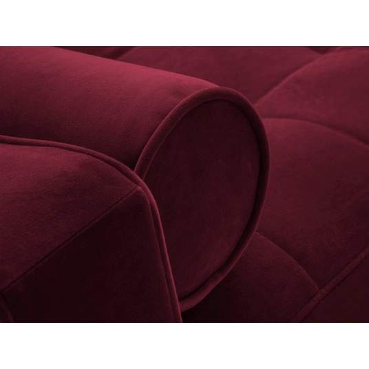 Velvet Sofa With Bed Function And Box, "Aspen", 3 Seats, 225x100x96 Made in Europe