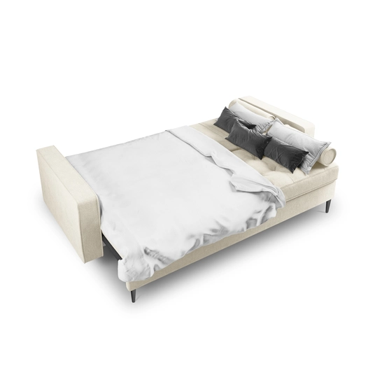 Sofa With Bed Function And Box, "Aspen", 3 Seats, 225x100x96 Made in Europe