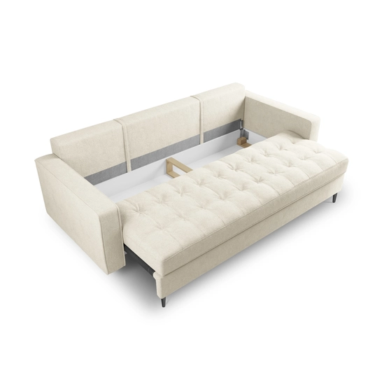Sofa With Bed Function And Box, "Aspen", 3 Seats, 225x100x96 Made in Europe