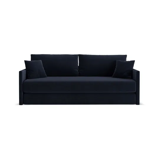 Velvet Sofa With Bed Function, "Shannon", 3 Seats, 209x94x87 Made in Europe