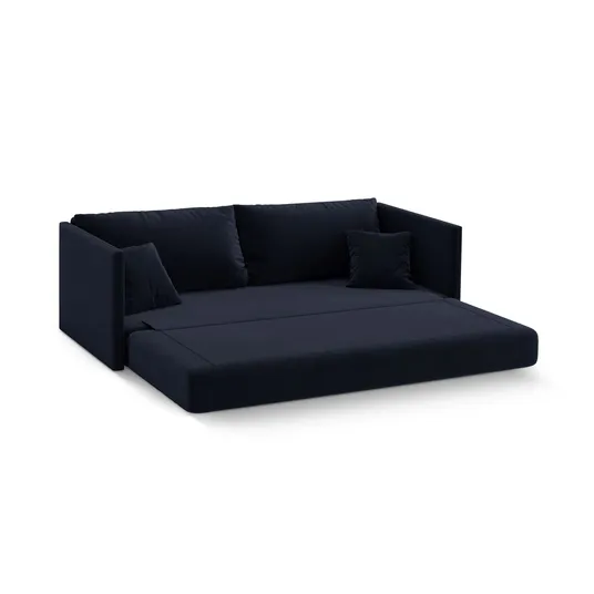 Velvet Sofa With Bed Function, "Shannon", 3 Seats, 209x94x87 Made in Europe
