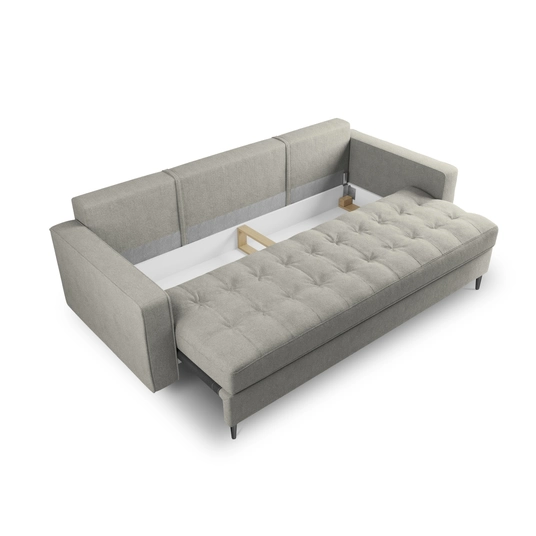 Sofa With Bed Function And Box, "Aspen", 3 Seats, 225x100x96 Made in Europe