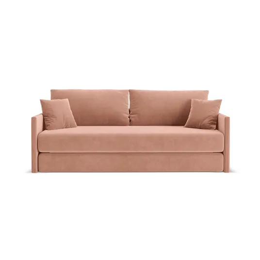 Velvet Sofa With Bed Function, "Shannon", 3 Seats, 209x94x87 Made in Europe