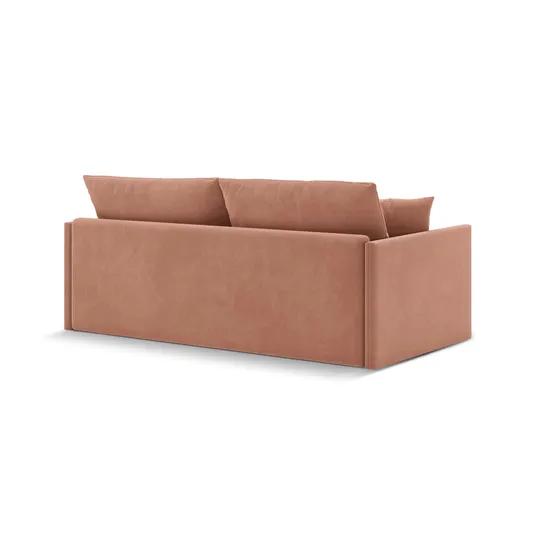 Velvet Sofa With Bed Function, "Shannon", 3 Seats, 209x94x87 Made in Europe