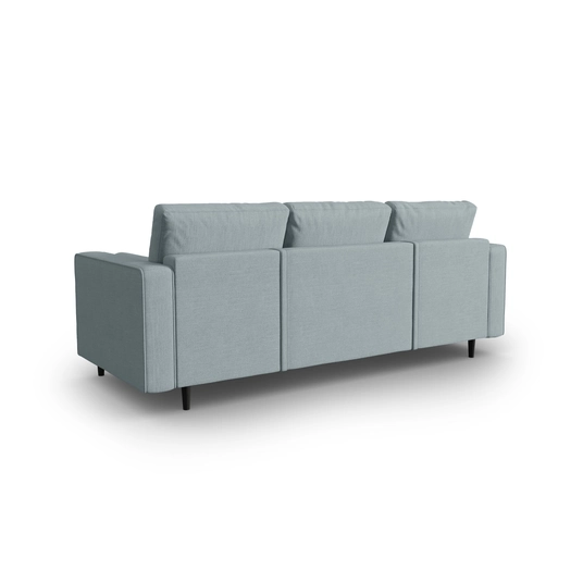Sofa With Bed Function And Box, "Aspen", 3 Seats, 225x100x96 Made in Europe