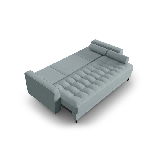 Sofa With Bed Function And Box, "Aspen", 3 Seats, 225x100x96 Made in Europe
