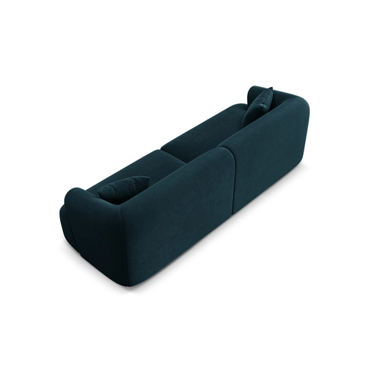 Velvet Modular Sofa, "Campi", 4 Seats, 255x90x70 Made in Europe