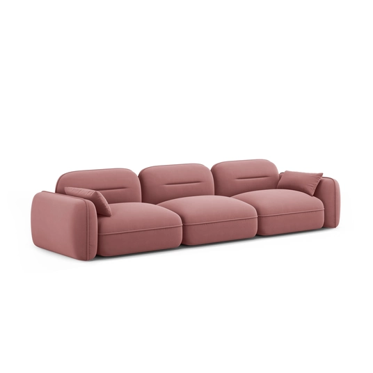 Velvet Modular Sofa, "Sydney", 4 Seats, 320x90x70 Made in Europe