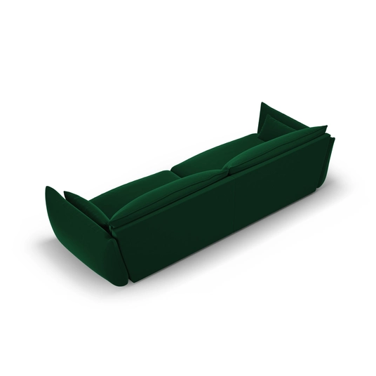 Velvet Sofa, "Matera", 4 Seats, 248x110x85 Made in Europe