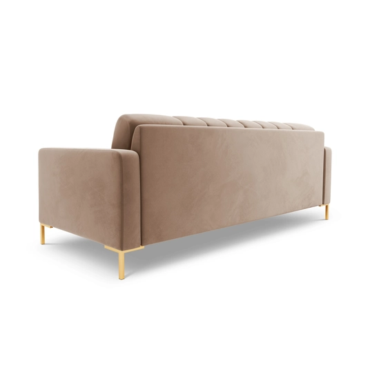 Velvet Sofa, "Bali", 4 Seats, 217x96x75 Made in Europe