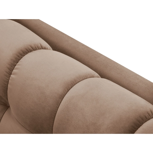 Velvet Sofa, "Bali", 4 Seats, 217x96x75 Made in Europe