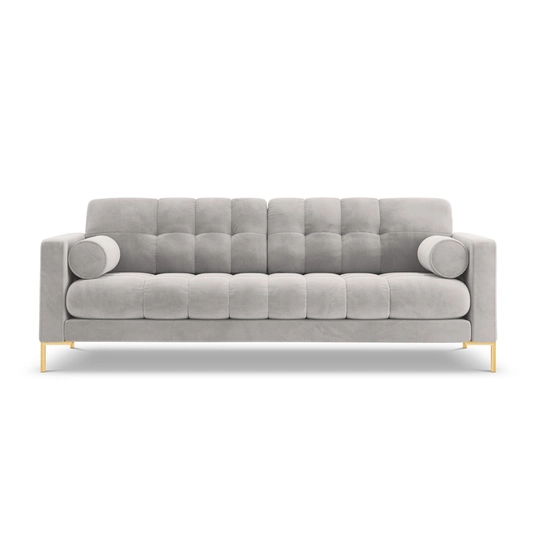 Velvet Sofa, "Bali", 4 Seats, 217x96x75 Made in Europe