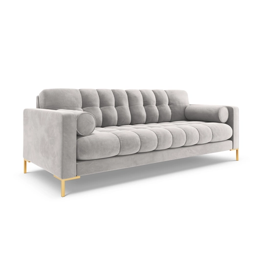 Velvet Sofa, "Bali", 4 Seats, 217x96x75 Made in Europe