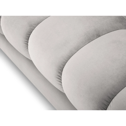 Velvet Sofa, "Bali", 4 Seats, 217x96x75 Made in Europe