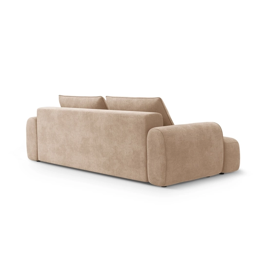 Velvet Sofa With Bed Function And Box, "Calma", 4 Seats, 250x100x84 Made in Europe