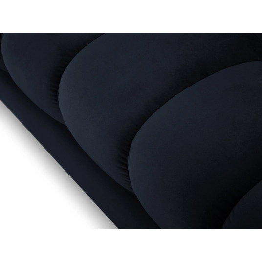Velvet Sofa, "Bali", 4 Seats, 217x96x75 Made in Europe