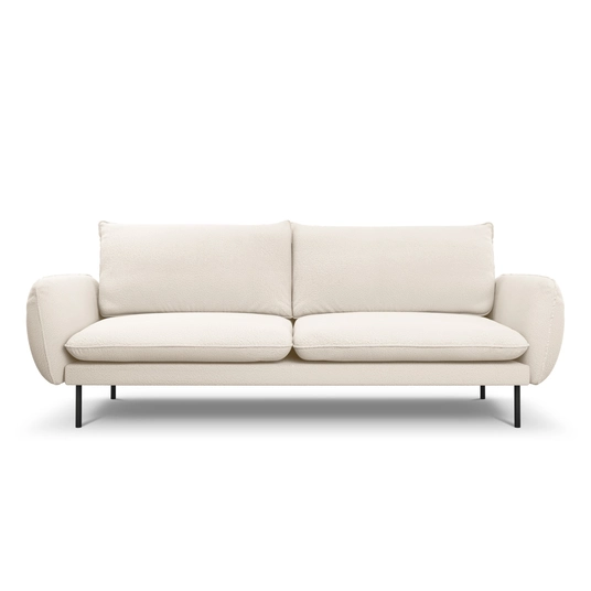 Boucle Sofa, "Vienna", 4 Seats, 230x92x95 Made in Europe