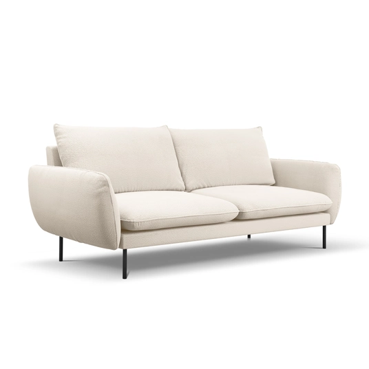Boucle Sofa, "Vienna", 4 Seats, 230x92x95 Made in Europe