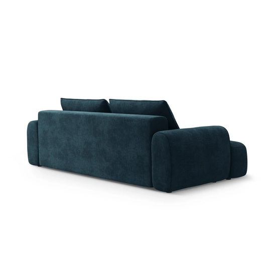 Velvet Sofa With Bed Function And Box, "Calma", 4 Seats, 250x100x84 Made in Europe