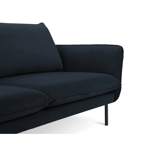 Velvet Sofa, "Vienna", 4 Seats, 230x92x95 Made in Europe
