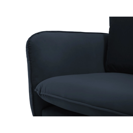Velvet Sofa, "Vienna", 4 Seats, 230x92x95 Made in Europe