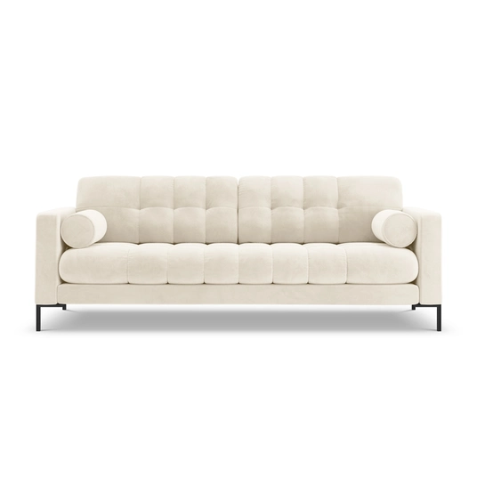 Velvet Sofa, "Bali", 4 Seats, 217x96x75 Made in Europe