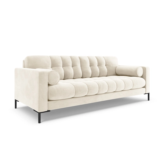 Velvet Sofa, "Bali", 4 Seats, 217x96x75 Made in Europe