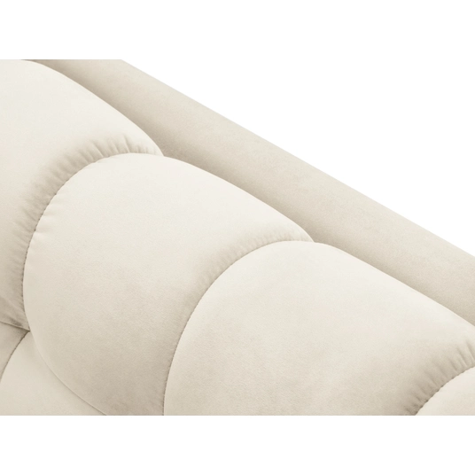 Velvet Sofa, "Bali", 4 Seats, 217x96x75 Made in Europe