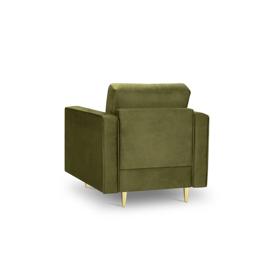 Velvet Armchair, "Aspen", 1 Seat, 80x90x90 Made in Europe