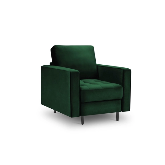 Velvet Armchair, "Aspen", 1 Seat, 80x90x90 Made in Europe