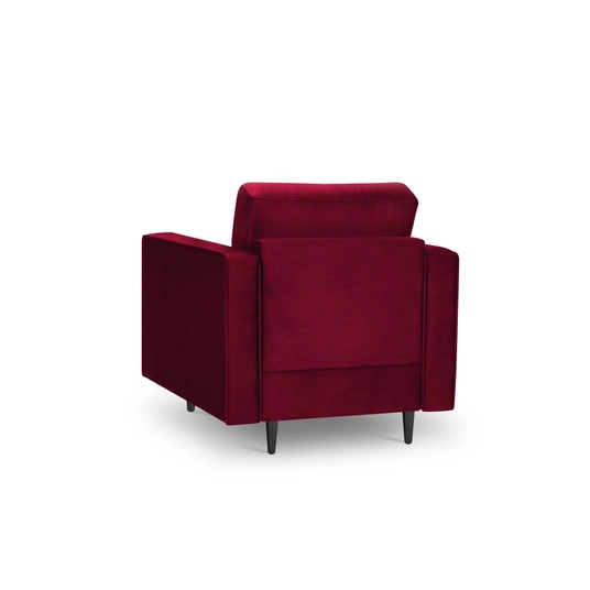 Velvet Armchair, "Aspen", 1 Seat, 80x90x90 Made in Europe