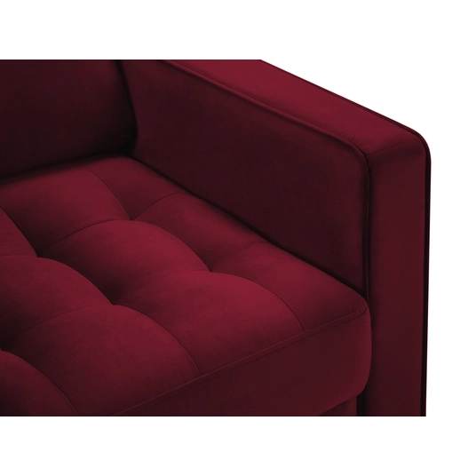 Velvet Armchair, "Aspen", 1 Seat, 80x90x90 Made in Europe