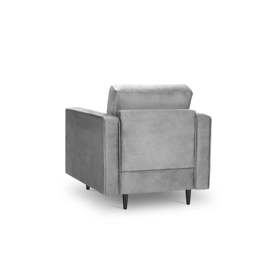 Velvet Armchair, "Aspen", 1 Seat, 80x90x90 Made in Europe