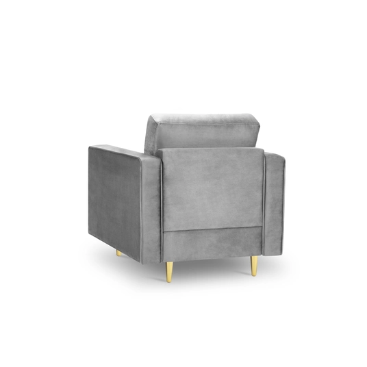 Velvet Armchair, "Aspen", 1 Seat, 80x90x90 Made in Europe