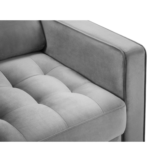 Velvet Armchair, "Aspen", 1 Seat, 80x90x90 Made in Europe
