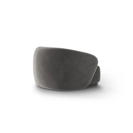 Velvet Armchair, "Gomera", 1 Seat, 93x90x74 Made in Europe