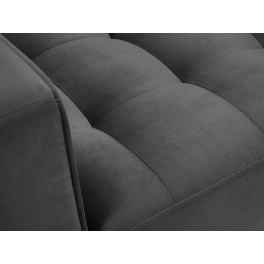 Velvet Armchair, "Aspen", 1 Seat, 80x90x90 Made in Europe