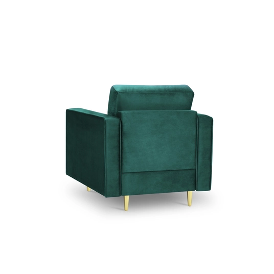 Velvet Armchair, "Aspen", 1 Seat, 80x90x90 Made in Europe